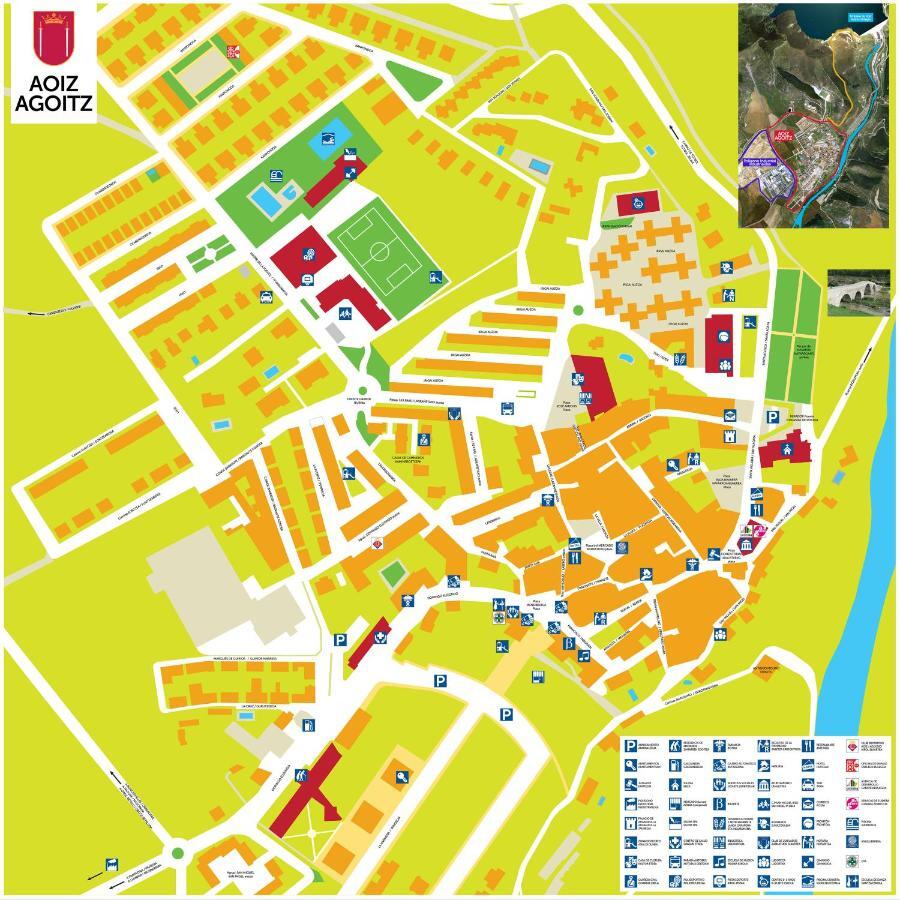 Apartamento Harinera-Aoiz Esterno foto